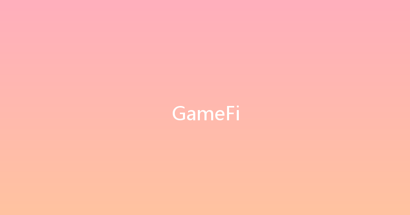 GameFi 