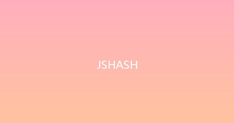 JSHASH 