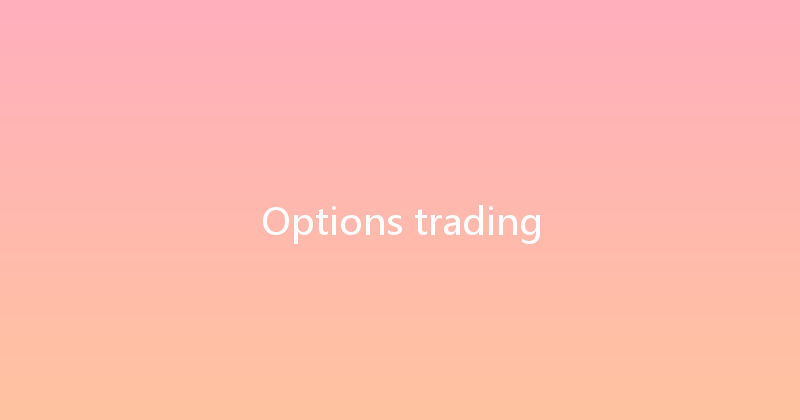 Options trading 