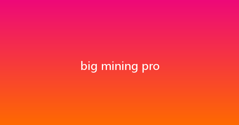 big mining pro 