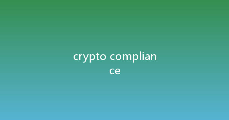 crypto compliance 