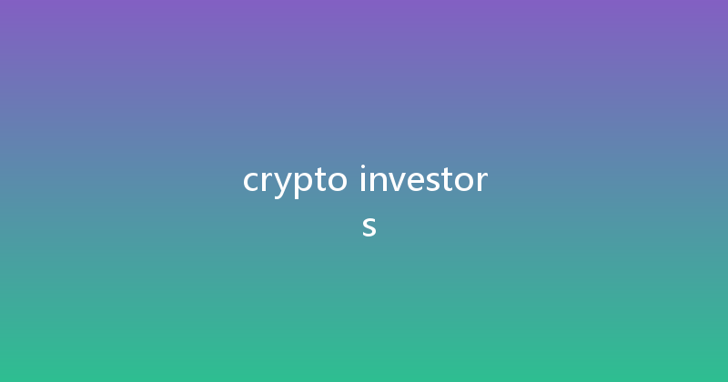 crypto investor s 