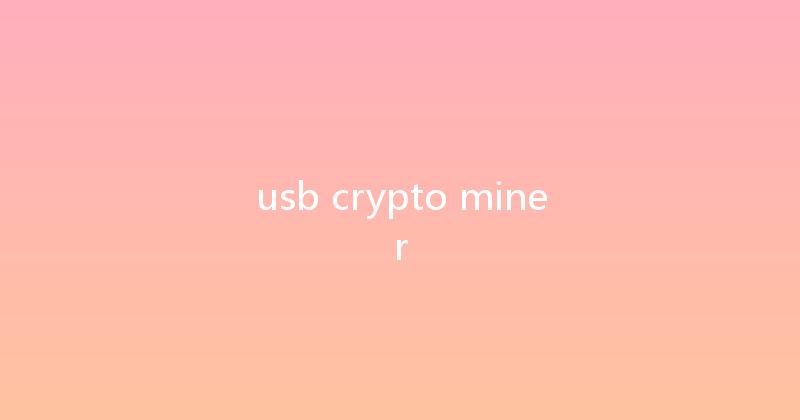 usb crypto miner 